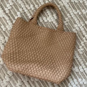Basket weave -handbag